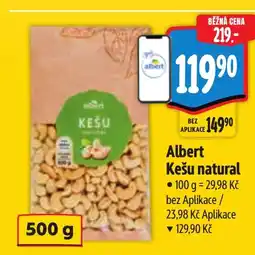 Albert Albert Kešu natural nabídka
