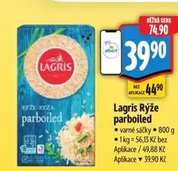 Albert Lagris Rýže parboiled nabídka
