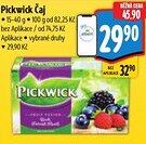 Albert Pickwick Čaj nabídka