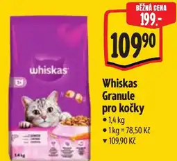 Albert Whiskas Granule pro kočky nabídka