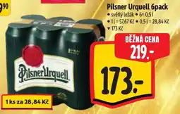 Albert Pilsner Urquell nabídka