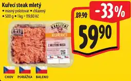 Albert Kuřecí steak mletý nabídka