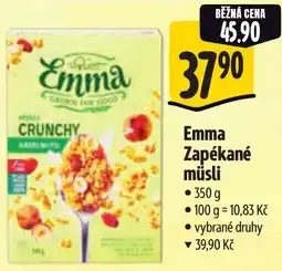 Albert Emma Zapékané müsli nabídka