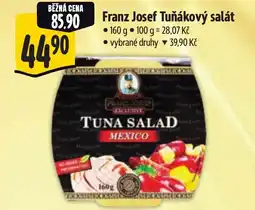 Albert Franz Josef Tuňákový salát nabídka