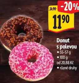 Albert Donut s polevou nabídka
