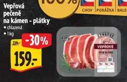 Albert Vepřová pečeně na kámen - plátky nabídka