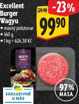 Albert Excellent Burger Wagyu nabídka