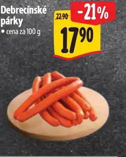 Albert Debrecínské párky nabídka