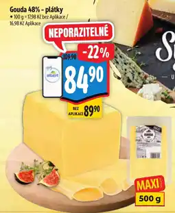 Albert Gouda 48% - plátky nabídka