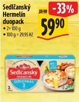 Albert Sedlčanský Hermelín duopack nabídka