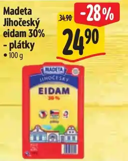 Albert Madeta Jihočeský eidam 30% - plátky nabídka