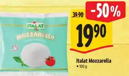 Albert Italat Mozzarella nabídka