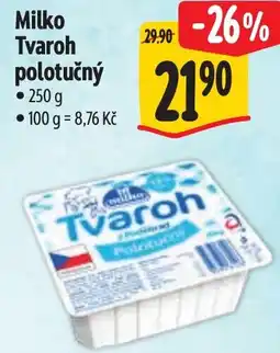 Albert Milko Tvaroh polotučný nabídka