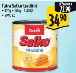 Albert Tatra Salko tradiční nabídka