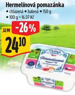 Albert Hermelínová pomazánka nabídka