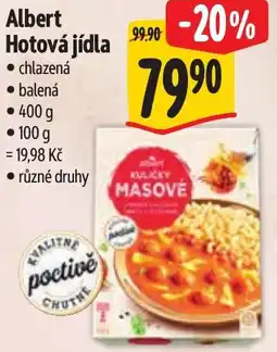 Albert Albert Hotová jídla nabídka