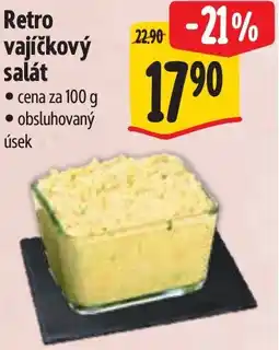 Albert Retro vajíčkový salát nabídka