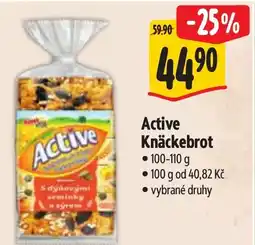 Albert Active Knäckebrot nabídka