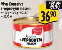 Albert Viva Konzerva s vepřovým masem nabídka