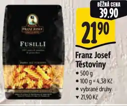 Albert Franz Josef Těstoviny nabídka