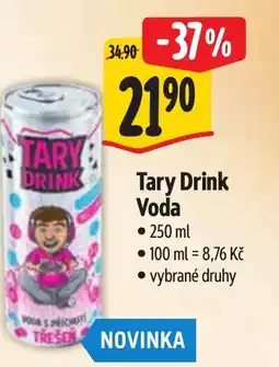 Albert Tary Drink Voda nabídka