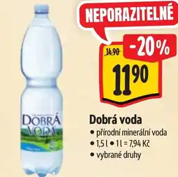 Albert Dobrá voda nabídka