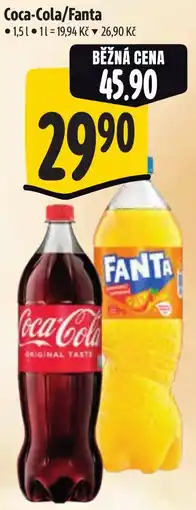 Albert Coca-Cola/Fanta nabídka
