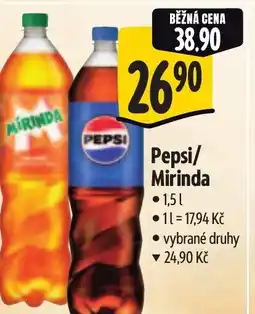 Albert Pepsi/ Mirinda nabídka