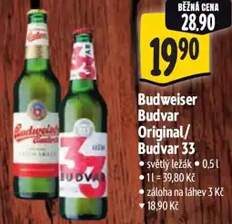Albert Budweiser Budvar Original/ Budvar 33 nabídka