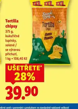 Lidl Tortilla chipsy nabídka