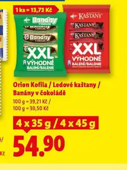 Lidl Ledové kaštany nabídka