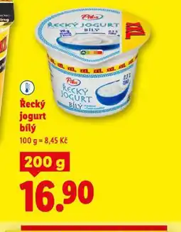 Lidl Řecký jogurt bílý nabídka