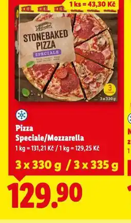 Lidl Pizza speciale nabídka