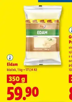 Lidl Eidam bloček nabídka
