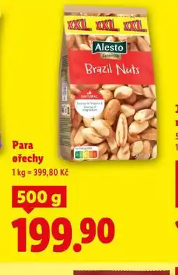 Lidl Para ořechy nabídka