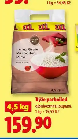 Lidl Rýže parboiled nabídka