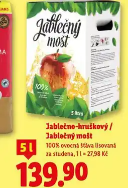Lidl Jablečný mošt nabídka