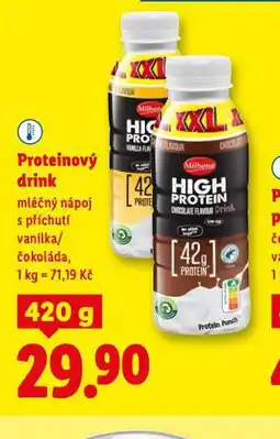 Lidl Proteinový drink nabídka