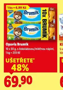 Lidl Opavia brumík nabídka
