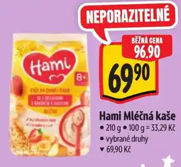Albert Hami Mléčná kaše nabídka