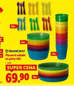 Lidl Plastové nádobí na párty xxl nabídka