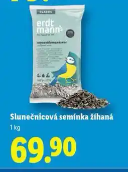 Lidl Slunečnicová semínka žíhaná nabídka