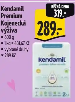 Albert Kendamil Premium Kojenecká výživa nabídka