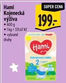 Albert Hami Kojenecká výživa nabídka