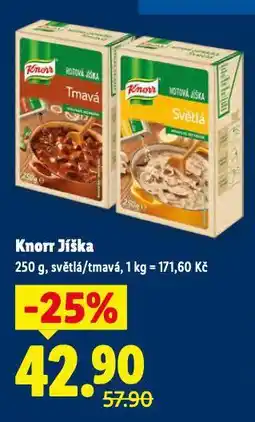 Lidl Knorr jíška nabídka