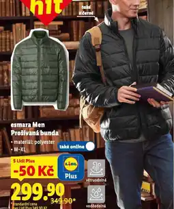Lidl Prošívaná bunda nabídka