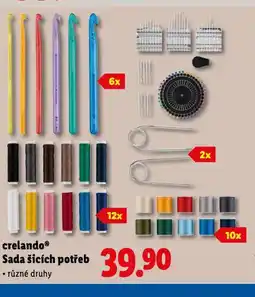 Lidl Sada šicích potřeb nabídka