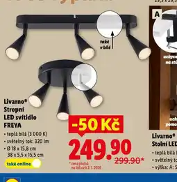Lidl Stropní led svítidlo nabídka
