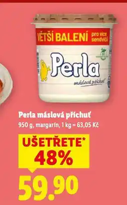 Lidl Perla máslová příchuť nabídka