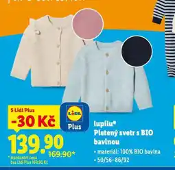 Lidl Pletený svetr s bio bavlnou nabídka